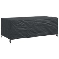 Tuinsethoes Effen Zwart 229 x 113 x 73 cm 210D 2