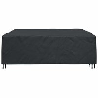 Tuinsethoes Effen Zwart 235 x 235 x 70 cm 210D 6