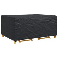 Tuinsethoes Effen Zwart 240 x 160 x 100 cm 210D 3