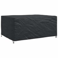Tuinsethoes Effen Zwart 240 x 180 x 100 cm 210D 2