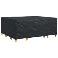 Tuinsethoes Effen Zwart 250 x 210 x 70 cm 210D 3