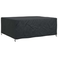 Tuinsethoes Effen Zwart 250 x 210 x 70 cm 210D 10