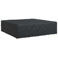 Tuinsethoes Effen Zwart 260 x 260 x 90 cm 210D 3