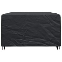 Tuinsethoes Effen Zwart 270 x 180 x 90 cm 210D 9