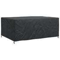 Tuinsethoes Effen Zwart 280 x 204 x 106 cm 210D 11