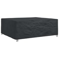 Tuinsethoes Effen Zwart 300 x 250 x 70 cm 210D 2