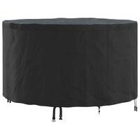 Tuinsethoes Zwart 128 x 128 x 71 cm 210D Oxford Stof 5