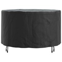 Tuinsethoes Zwart 128 x 128 x 71 cm 210D Oxford Stof 6