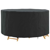 Tuinsethoes Zwart 182 x 182 x 71 cm 210D Oxford Stof 3