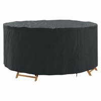 Tuinsethoes Zwart 200 x 200 x 71 cm 210D Oxford Stof 3