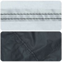 Tuinsethoes Zwart 200 x 200 x 71 cm 210D Oxford Stof 8