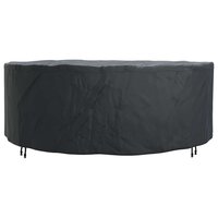 Tuinsethoes Zwart 244 x 244 x 85 cm 210D Oxford Stof 5