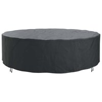 Tuinsethoes Zwart 320 x 320 x 85 cm 210D Oxford Stof 6