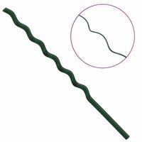 Plantondersteuning 20 pcs Groen 150 x 0,6 x 0,6 cm Staal 8