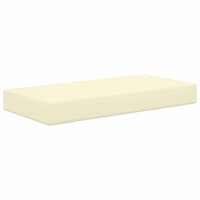 Buiten Zitkussen Cr&egrave;me 80 x 40 x 8 cm 100% Polyester 2