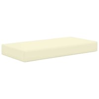 Buiten Zitkussen Cr&egrave;me 80 x 40 x 8 cm 100% Polyester 5