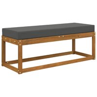 Buiten Zitkussen Antraciet 115 x 40 x 8 cm 100% Polyester 3