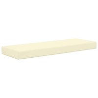 Buiten Zitkussen Cr&egrave;me 115 x 40 x 8 cm 100% Polyester 2