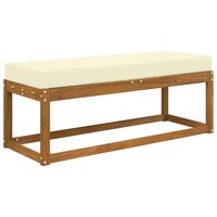 Buiten Zitkussen Cr&egrave;me 115 x 40 x 8 cm 100% Polyester 3