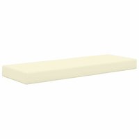 Buiten Zitkussen Cr&egrave;me 115 x 40 x 8 cm 100% Polyester 5