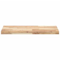 Wastafelblad 60x40x4 cm onbehandeld massief acaciahout 3