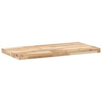 Wastafelblad 60x40x4 cm onbehandeld massief acaciahout 4