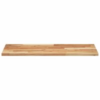 Wastafelblad met olieafwerking 100x40x2 cm massief acaciahout 3