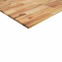 Wastafelblad met olieafwerking 100x40x2 cm massief acaciahout 7