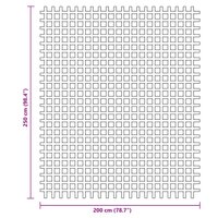 Tenttapijt 2,5x2 m groen 7