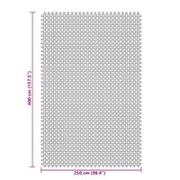 Tenttapijt 4x2,5 m groen 7