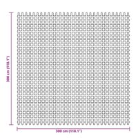 Tenttapijt 3x3 m groen 7