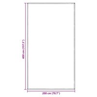 Tenttapijt Blauw en Grijs 400 x 200 cm Polyetheen 9