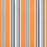 Vervangingsdoek voor luifelrok gestreept 4,5 m meerkleurig 5