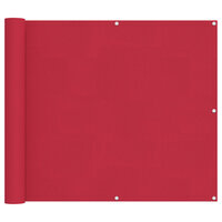 Balkonscherm Bordeauxrood 90 x 200 cm Oxford Stof 2
