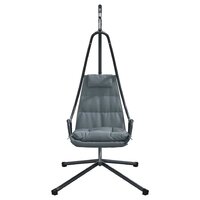 Egg hangstoel Antraciet 94 x 107 x 196,5 cm Staal 5
