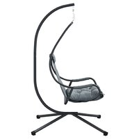 Egg hangstoel Antraciet 94 x 107 x 196,5 cm Staal 6