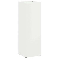Paraplustandaard met opslag Wit 15,5 x 15,5 x 49 cm Metaal 2