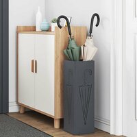 Paraplustandaard Antraciet 15,5 x 15,5 x 49 cm Metaal 3