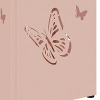 Paraplustandaard met opslag Roze 15,5 x 15,5 x 49 cm Metaal 6