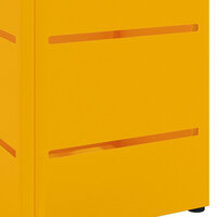 Paraplustandaard Mosterdgeel 15,5 x 15,5 x 49 cm Metaal 6