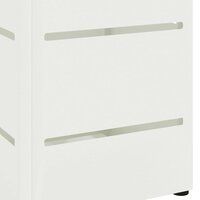 Paraplustandaard met opslag Wit 15,5 x 15,5 x 49 cm Staal 6