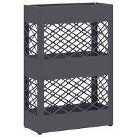 Paraplustandaard Antraciet 28 x 12 x 41 cm Staal 2