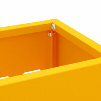 Paraplustandaard Mosterdgeel 28 x 12 x 41 cm Staal 5
