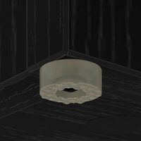Paraplustandaard Zwart Eiken 25 x 24,5 x 64 cm Bewerkt hout 9