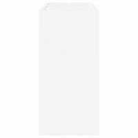 Paraplustandaard met opslag Wit 65 x 24 x 50 cm Bewerkt hout 6