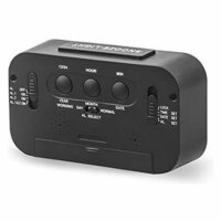Wekkerradio ELBE RD-668 Zwart 4,4" 4