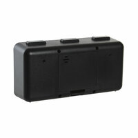 Wekkerradio DKD Home Decor Wit Zwart PVC 17 x 5 x 9 cm (2 Stuks) 3