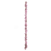 Kerstbal Guirlande Roze 186 cm Polystyreen 4