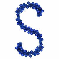 Kerstbal Guirlande Blauw 186 cm Polystyreen 2