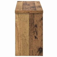 Wandgemonteerde kapstok Oudhout 50 x 16 x 26 cm Bewerkt hout 6